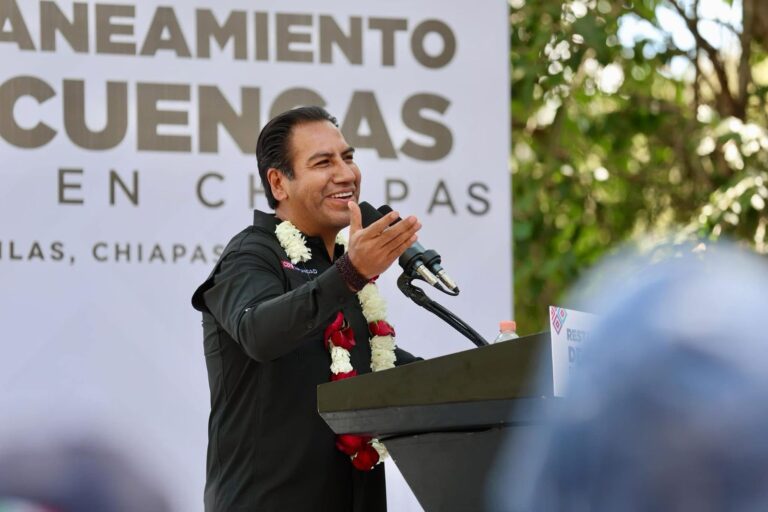 Desde Jiquipilas, arranca Eduardo Ramírez Restauración y Saneamiento de las Microcuencas
