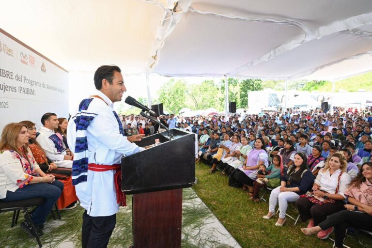Desde San Juan Cancuc, Eduardo Ramírez refrenda compromiso con la seguridad y el bienestar de las mujeres