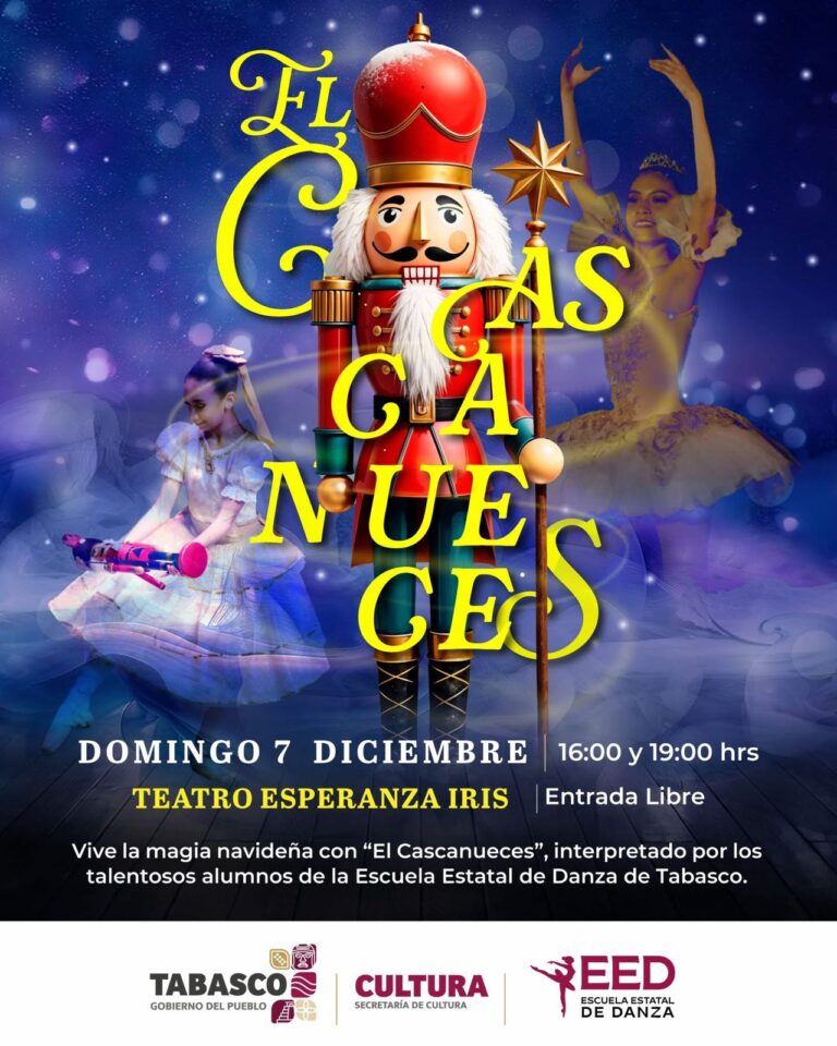 La magia de “El Cascanueces” iluminará el Teatro Esperanza Iris este 7 de diciembre