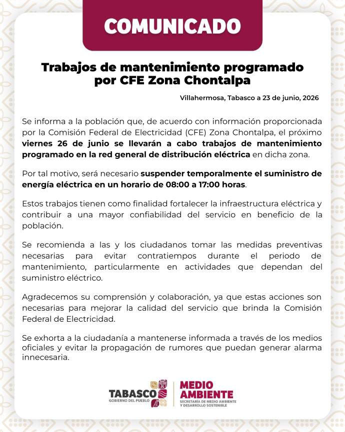 Trabajos de recuperación del suministro eléctrico tras tromba registrada en Centla