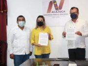 Buscan abatir rezago educativo en Nacajuca; autoridades municipales firman convenio con el IEAT