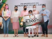 En Nacajuca festejan con concurso de declamación el natalicio de Benito Juárez