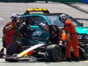 Choca ‘Checo’ Pérez en el GP de Mónaco