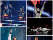 Arranca ceremonia de apertura de las 50 vueltas del Gran Premio de Las Vegas