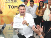 Juan Manuel Fócil se registra ante el PRD como candidato a la gubernatura de Tabasco