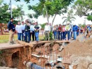 Regresa YOH a la alcaldía y supervisa construcción del Acueducto con un avance del 65%