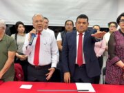 Javier May rinde protesta como candidato del PT a la gubernatura de Tabasco