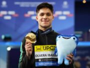 El mexicano Osmar Olvera consigue su segunda medalla en el Mundial de Natación de Doha