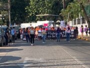 Colectivos feministas hicieron sentir su voz en Villahermosa