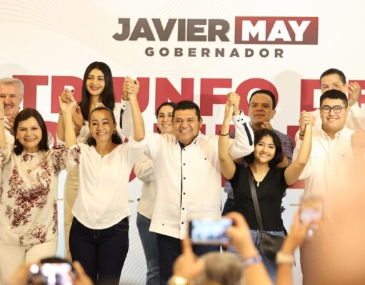 ¡Ganamos la gubernatura de Tabasco! Es un triunfo contundente del pueblo: Javier May