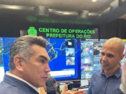 Visita Alejandro Moreno Centro de Operaciones de Seguridad de Río de Janeiro