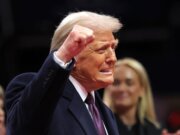 Trump mostró su poderío