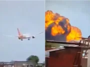 Tragedia en la India: Avión con 242 personas se estrella y explota