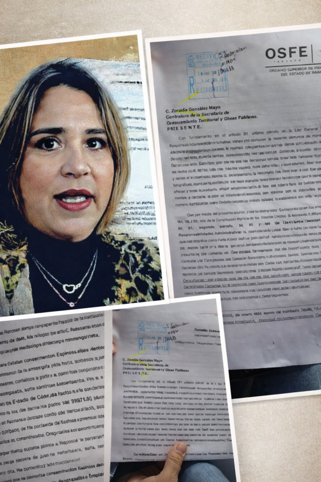 Documentos oficiales y expresión preocupada