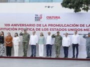 Conmemora Tabasco 109 aniversario de la Constitución Política de México