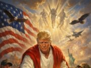 Trump elimina una polémica publicación de Truth Social en la que aparecía como Jesús