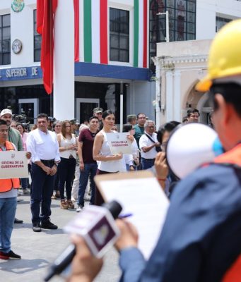 Encabeza Javier May en Tabasco el Segundo Simulacro Nacional 2026