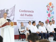 Sheinbaum reconoce gestión de Javier May y destaca resultados de Tabasco en seguridad, bienestar y desarrollo