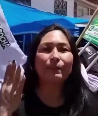 Captan en video asesinato de candidata peruana durante acto de campaña