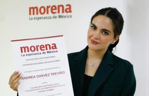 Morena coloca a Andrea Chávez en Juárez rumbo a 2027