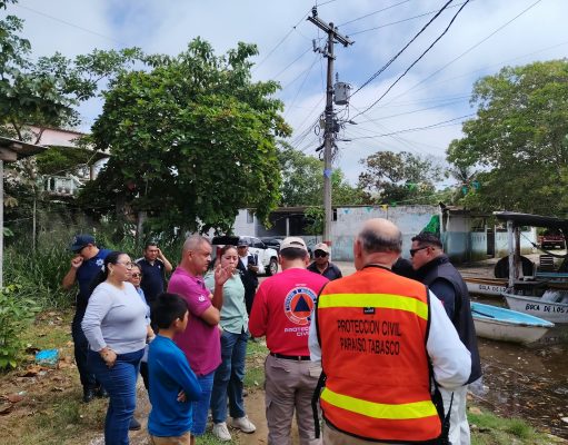 Exhortan a tabasqueños mantener medidas preventivas y vigilancia ante efectos del Frente Frío número 2