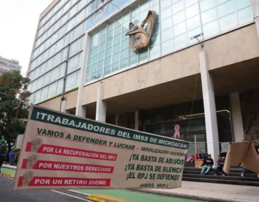 Personal del IMSS alista nueva megamarcha